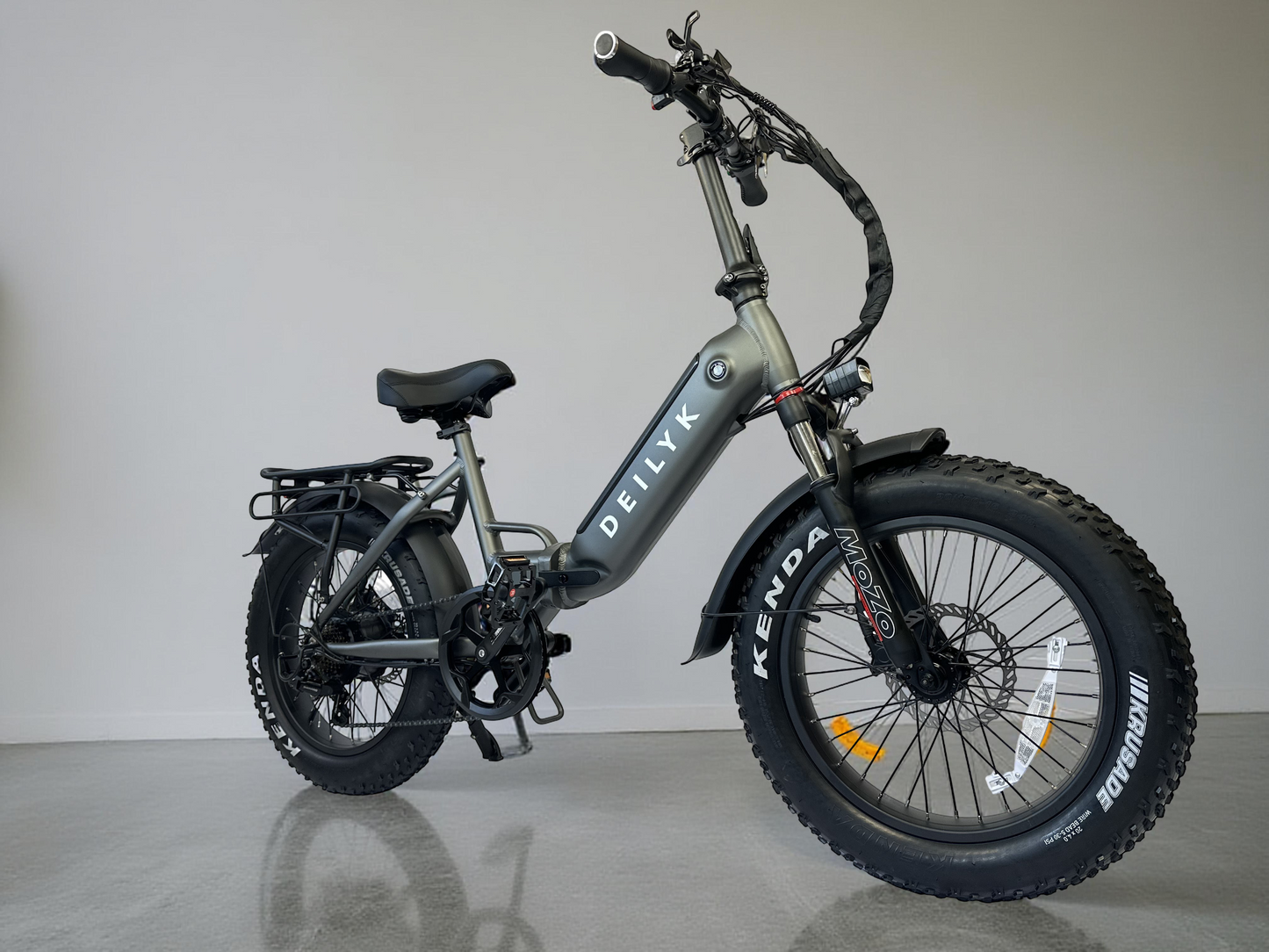 Deilyk Flex — folding premium electric bike with Japanese brake system, Taiwanese tires, Mozo suspension, and European-quality battery