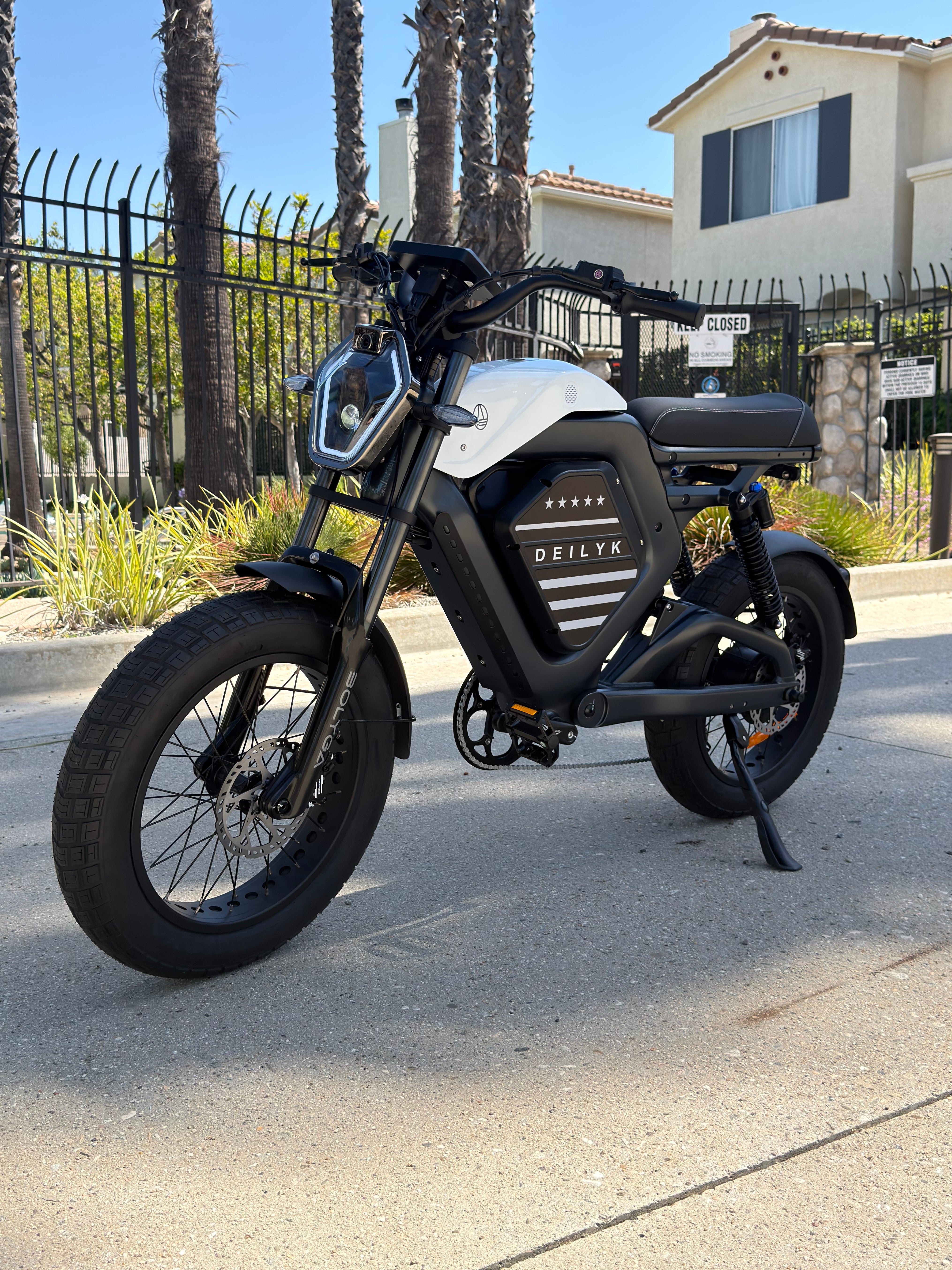 Bicicleta eléctrica inteligente DEILYK AI (tecnología de batería LFP)