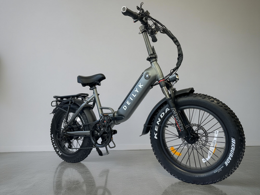 Deilyk Flex — folding premium electric bike with Japanese brake system, Taiwanese tires, Mozo suspension, and European-quality battery